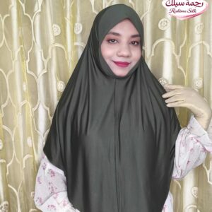 ছাই কালার প্লেইন রেডি হিজাব PL17