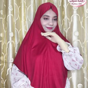 খয়েরি কালার প্লেইন রেডি হিজাব PL22