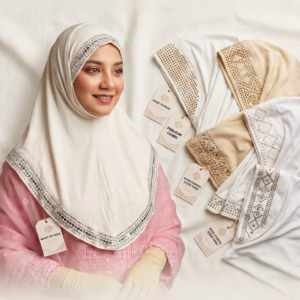 Border Stone Work Ready Hijab