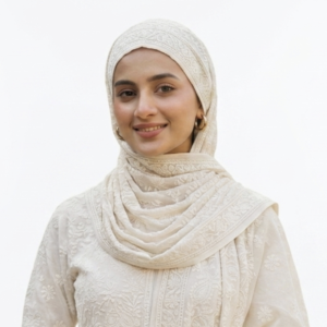 Chicken Aari Embroidery Ready Hijab