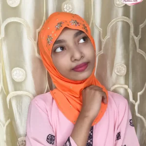 কমলা কিডস স্টোন ওয়ার্ক রেডি হিজাব KH20
