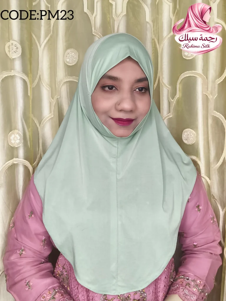 Mint Color Plain Ready Hijab PM23