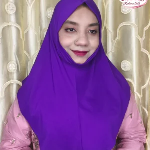 ভায়োলেট প্লেইন রেডি হিজাব PM37