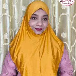 Mustard Yellow Plain Ready Hijab PM45
